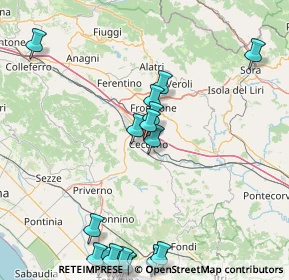 Mappa Viale Fabrateria Vetus I^Traversa, 03023 Ceccano FR, Italia (23.3135)