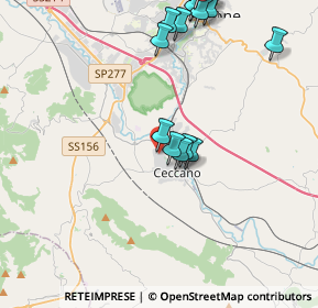 Mappa Viale Fabrateria Vetus I^Traversa, 03023 Ceccano FR, Italia (5.5775)