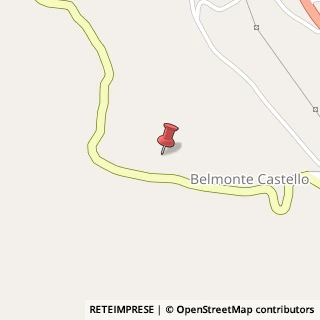 Mappa Via Guglielmo Marconi, 1, 03040 Belmonte Castello, Frosinone (Lazio)