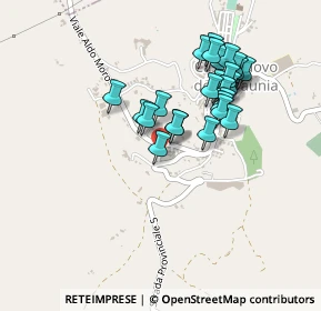 Mappa Via della Gardenia, 71034 Castelnuovo della Daunia FG, Italia (0.43793)