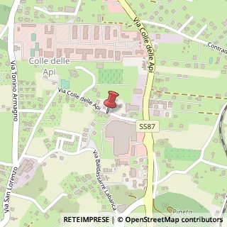 Mappa Contrada Colle Delle Api, 86100 Campobasso, Campobasso (Molise)