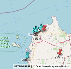 Mappa Via Giuseppe Titolo, 91100 Trapani TP, Italia (21.01)