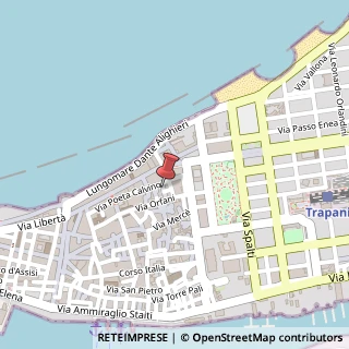 Mappa Via Alogna, 2, 91100 Trapani, Trapani (Sicilia)