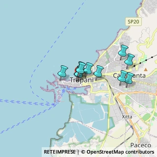 Mappa Via Alogna, 91100 Trapani TP, Italia (1.32545)