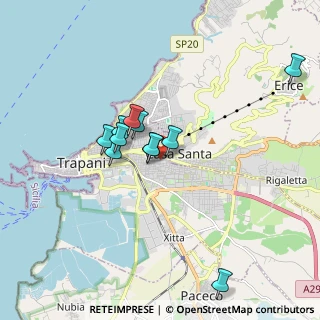 Mappa Via Pompeo Zuccalà, 91100 Trapani TP, Italia (1.66091)