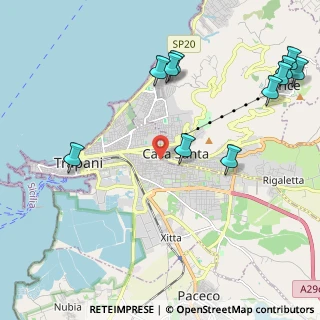 Mappa Via Alberto Mario, 91100 Trapani TP, Italia (3.01)