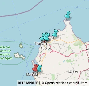 Mappa Via Felice Giuseppe, 91100 Trapani TP, Italia (25.49)