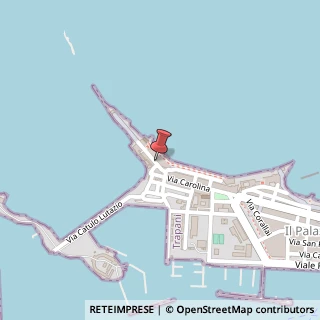 Mappa Via Torre di Ligny, 6, 91100 Trapani, Trapani (Sicilia)