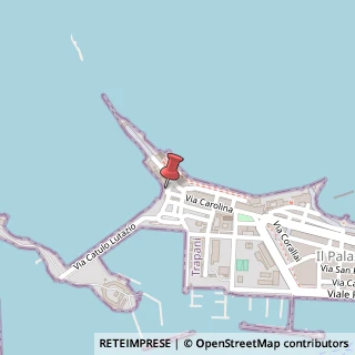 Mappa Via Levanzo, 1, 91100 Trapani, Trapani (Sicilia)