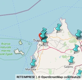 Mappa Via 11 Maggio, 91100 Trapani TP, Italia (21.36357)