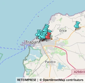 Mappa Via Giacomo Ravidà, 91100 Trapani TP, Italia (1.40727)