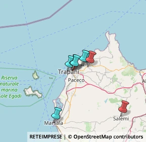 Mappa Via Giacomo Ravidà, 91100 Trapani TP, Italia (21.02727)