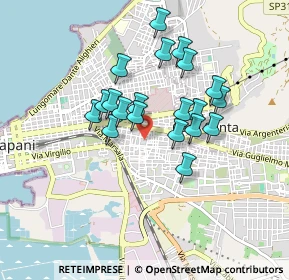 Mappa Via Giacomo Ravidà, 91100 Trapani TP, Italia (0.7975)