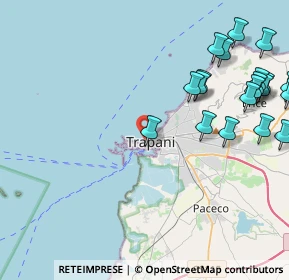 Mappa Via Giuseppe Garibaldi, 91100 Trapani TP, Italia (6.073)