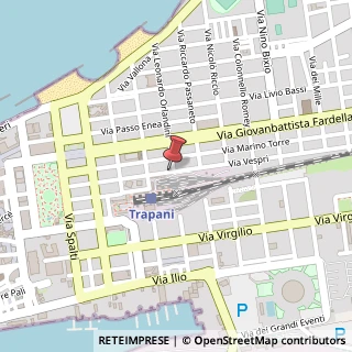 Mappa Piazzale Falcone Borsellino, 32, 91100 Trapani, Trapani (Sicilia)