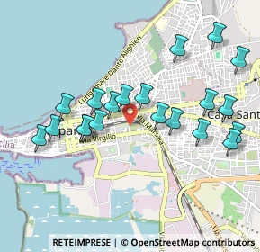 Mappa Via Simone Gatto, 91100 Trapani TP, Italia (1.0915)