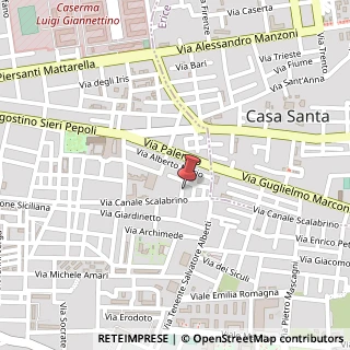 Mappa Via Casa Bianca, 28, 91100 Trapani, Trapani (Sicilia)