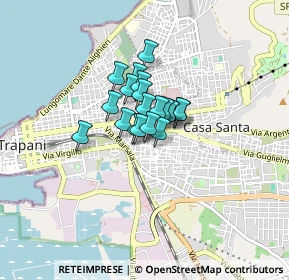 Mappa Via maria s.s. delle grazie, 91010 Trapani TP, Italia (0.4615)