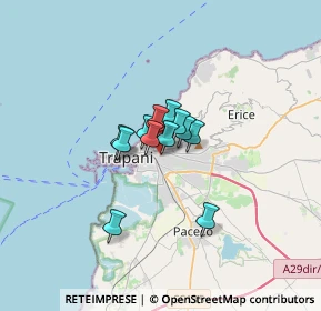 Mappa Via maria s.s. delle grazie, 91010 Trapani TP, Italia (1.9)