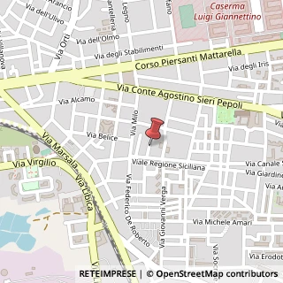 Mappa Via delle Acacie, 8, 91100 Trapani, Trapani (Sicilia)