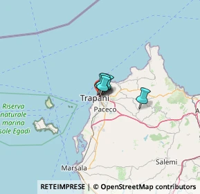 Mappa Via maria s.s. delle grazie, 91010 Trapani TP, Italia (47.18933)