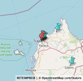 Mappa Via maria s.s. delle grazie, 91010 Trapani TP, Italia (16.27273)
