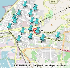 Mappa SAMMARITANO MARIA, 91016 Erice TP, Italia (0.96222)