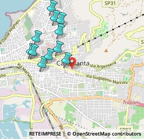Mappa Via di Stefano, 91016 Casa Santa TP, Italia (1.10182)