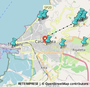 Mappa Via di Stefano, 91016 Casa Santa TP, Italia (2.98692)