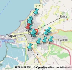 Mappa Via di Stefano, 91016 Casa Santa TP, Italia (1.38643)