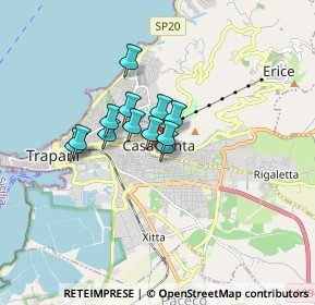 Mappa Via di Stefano, 91016 Casa Santa TP, Italia (1.165)
