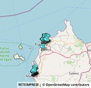 Mappa Via Tenente Pollina, 91016 Casa Santa TP, Italia (14.3615)