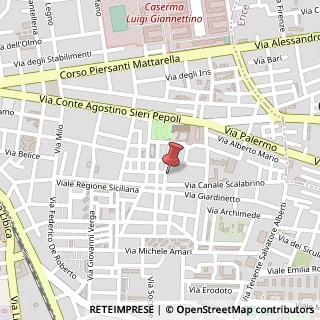 Mappa Via Abate Perna, 25, 91100 Trapani, Trapani (Sicilia)