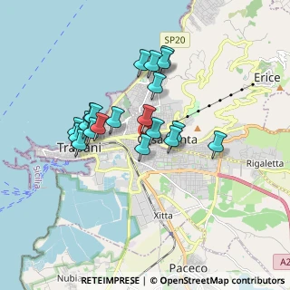 Mappa Via Abate Perna, 91100 Trapani TP, Italia (1.681)