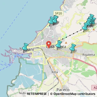 Mappa Via Abate Perna, 91100 Trapani TP, Italia (3.14273)