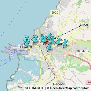 Mappa Via Abate Perna, 91100 Trapani TP, Italia (1.14545)