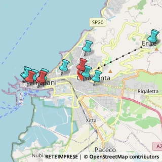 Mappa Via Abate Perna, 91100 Trapani TP, Italia (2.41643)