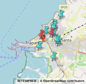 Mappa Viale Giovanni Falcone e Paolo Borsellino, 91100 Trapani TP, Italia (1.355)