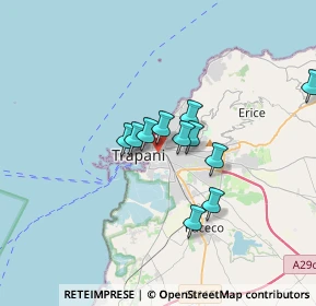 Mappa Viale Giovanni Falcone e Paolo Borsellino, 91100 Trapani TP, Italia (2.81364)