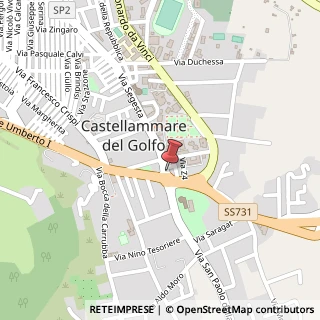 Mappa Via Segesta, 224, 91014 Castellammare del Golfo, Trapani (Sicilia)