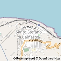 Kartta Santo Stefano di Camastra