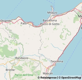 Mappa 98058 Novara di Sicilia ME, Italia (16.1175)