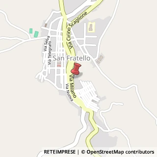 Mappa Via Garibaldi, 27, 98075 San Fratello, Messina (Sicilia)