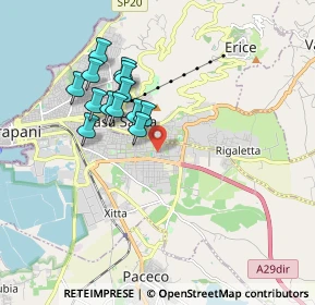 Mappa Via Giuseppe la Francesca, 91100 Trapani TP, Italia (1.77231)