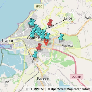 Mappa Via Giuseppe la Francesca, 91100 Trapani TP, Italia (1.59733)