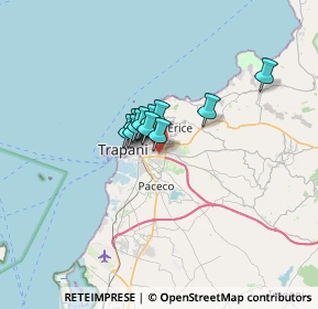 Mappa Via Giuseppe la Francesca, 91100 Trapani TP, Italia (3.82909)