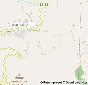 Mappa Via Franchetti e Sonnino, 98058 Novara di Sicilia ME, Italia (0.59231)