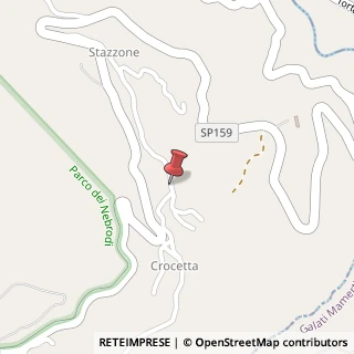 Mappa Via Giordano di Capi, 28/30, 98070 Longi, Messina (Sicilia)