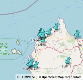 Mappa Via Claudio Monteverdi, 91016 Casa Santa TP, Italia (13.95786)