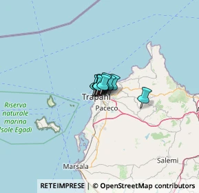 Mappa Via Tito Marrone, 91100 Trapani TP, Italia (2.82909)